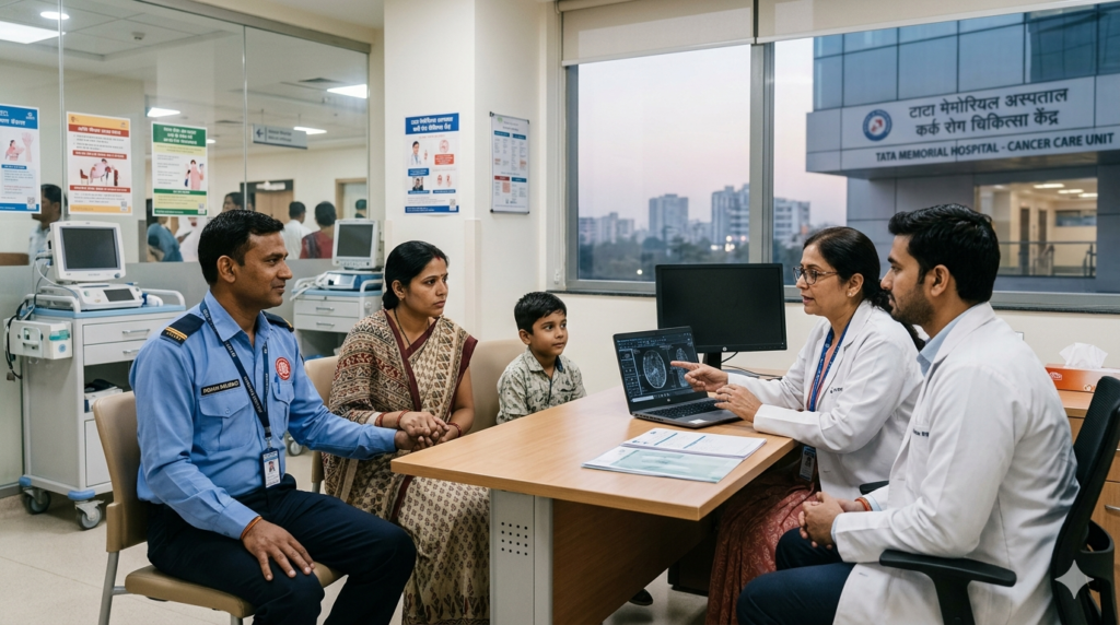 Railway Staff Cancer Treatment TATA Memorial Hospital